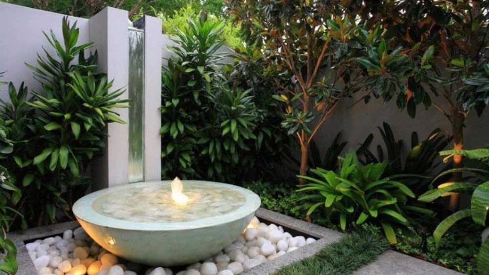 Isfahan villa landscaping and garden design