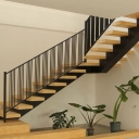 Zabli workshop, production of round stairs, wooden and metal fence in Lahijan, Gilan