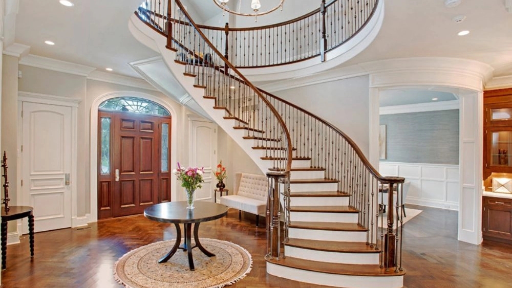 Zabli workshop, production of round stairs in Lahijan