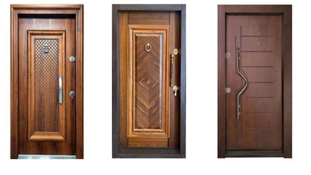 Wooden anti-theft doors in Karaj