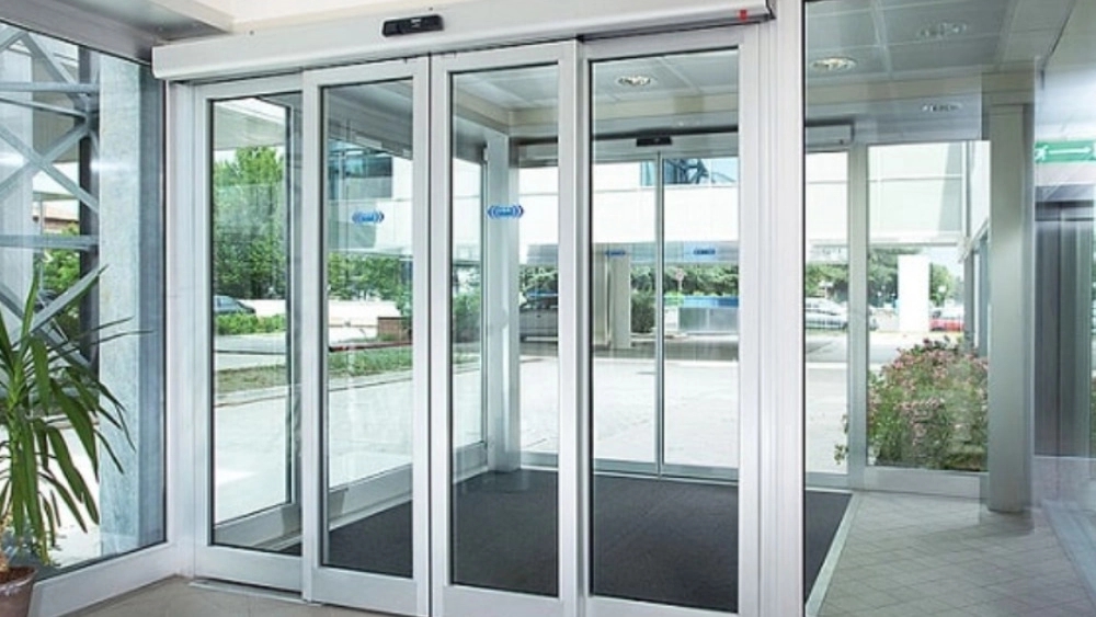 Implementation of automatic glass door in Tehran
