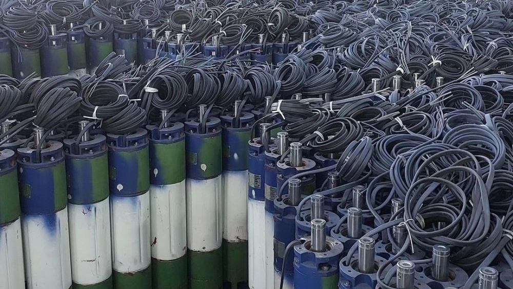 Floating electric pumps in Iran, Taherlo pump