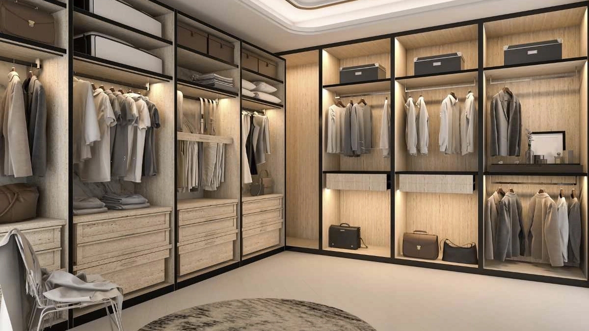 Designing and manufacturing all kinds of wooden wardrobes in Alborz