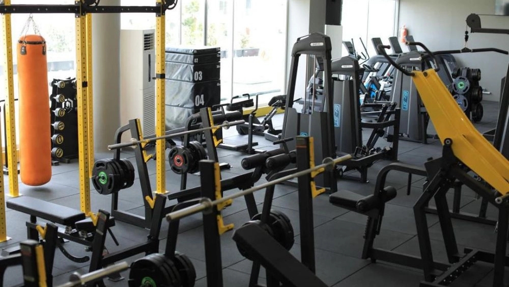 Top Fit Club, men's gym in Kish