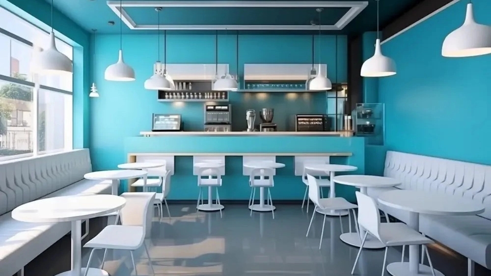 This cafe in Kerman