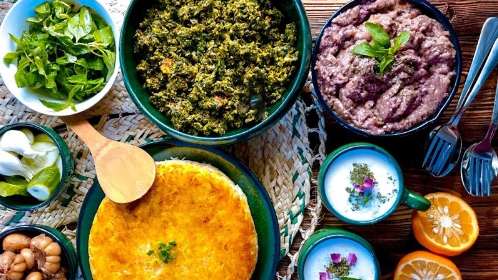 Local dishes of Rasht