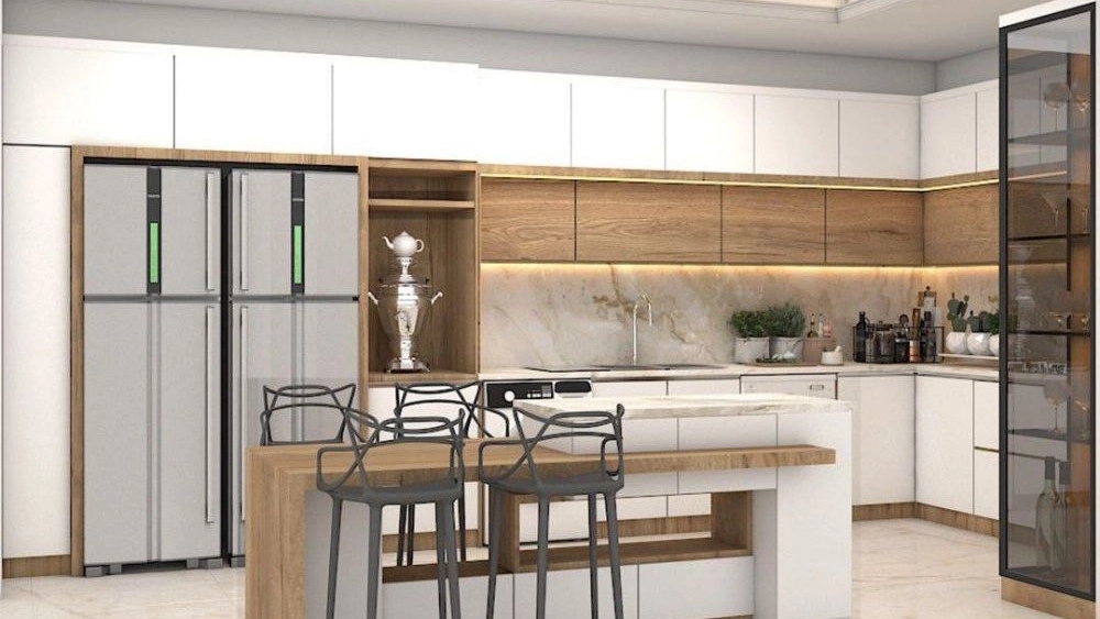 Mr. and Mrs. Cabinet, design and implementation of interior decoration and mdf cabinets in Yazd