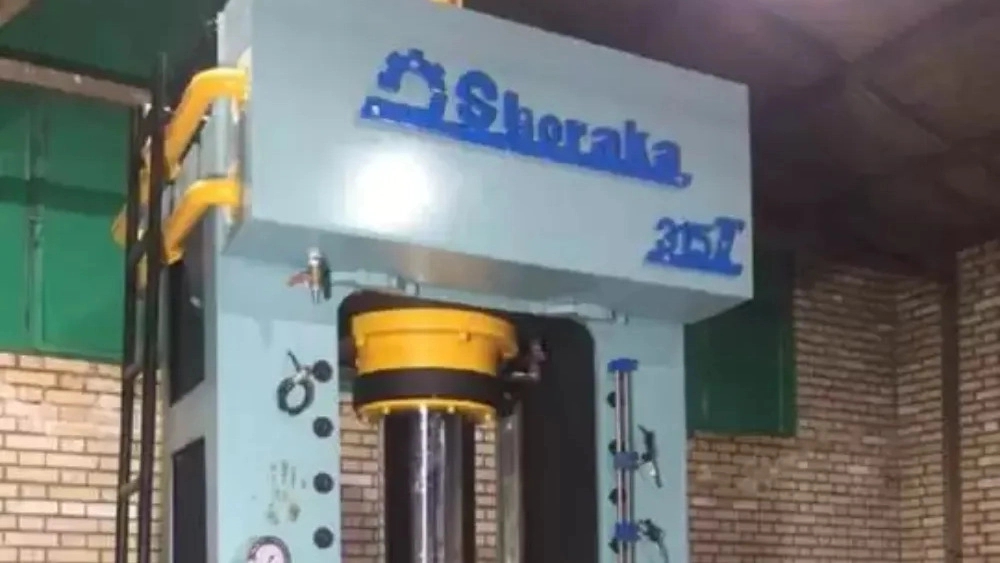 Application of hydraulic press machine