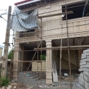 Namakari Ahmadi implementation of all types of facade and building stone mosaic work in Amlesh