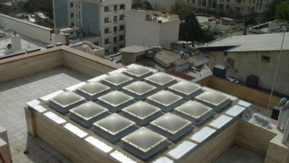 Implementation of bubble skylight