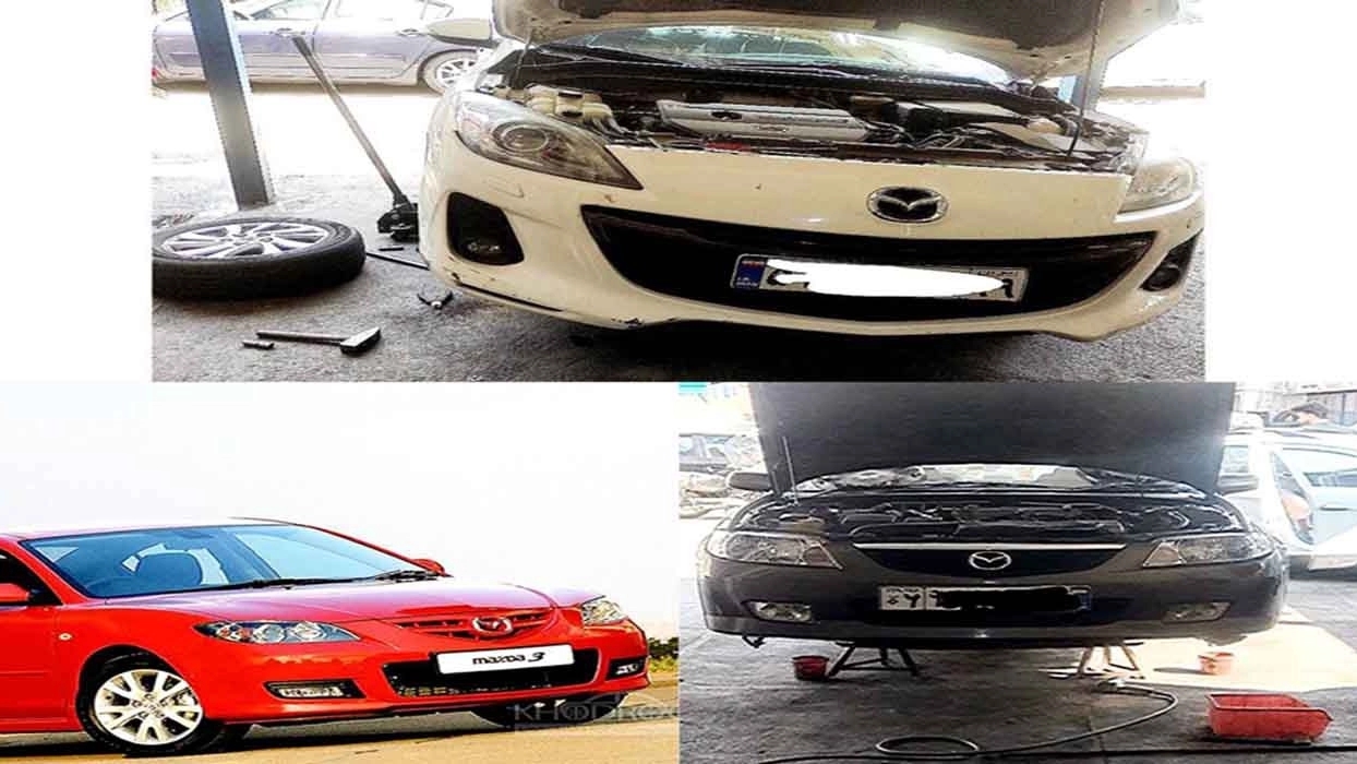 Gilani front-end, Maxima Xantia and Mazda specialized repair shop in Tehran