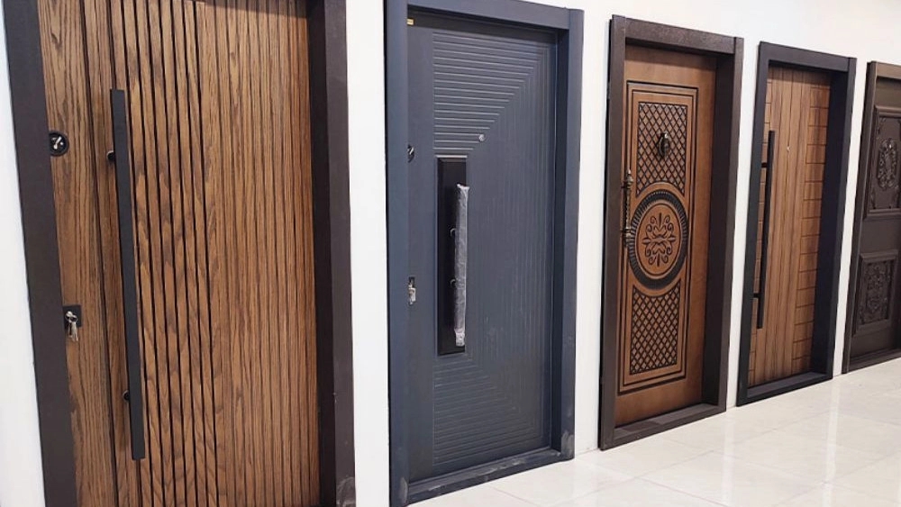 Production of anti-theft doors in Tehran