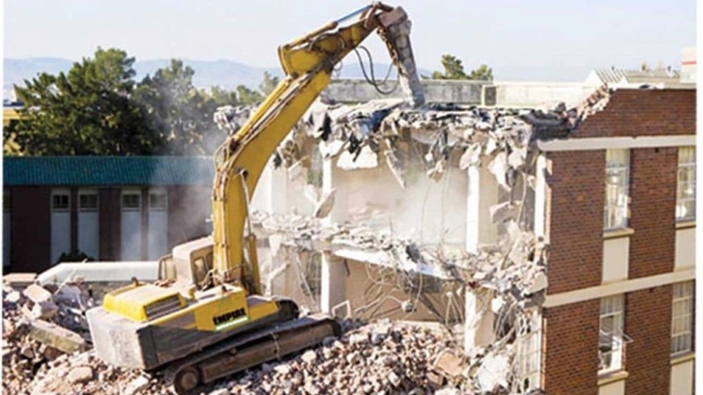 Demolition of Akbari, Demolition of Ceramic Ceramic Tile in Saveh