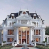 Nowruz Facade Design, Classic Facade of Commercial and Residential Project in Mashhad