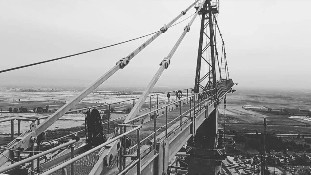 Tower Crane in Tehran