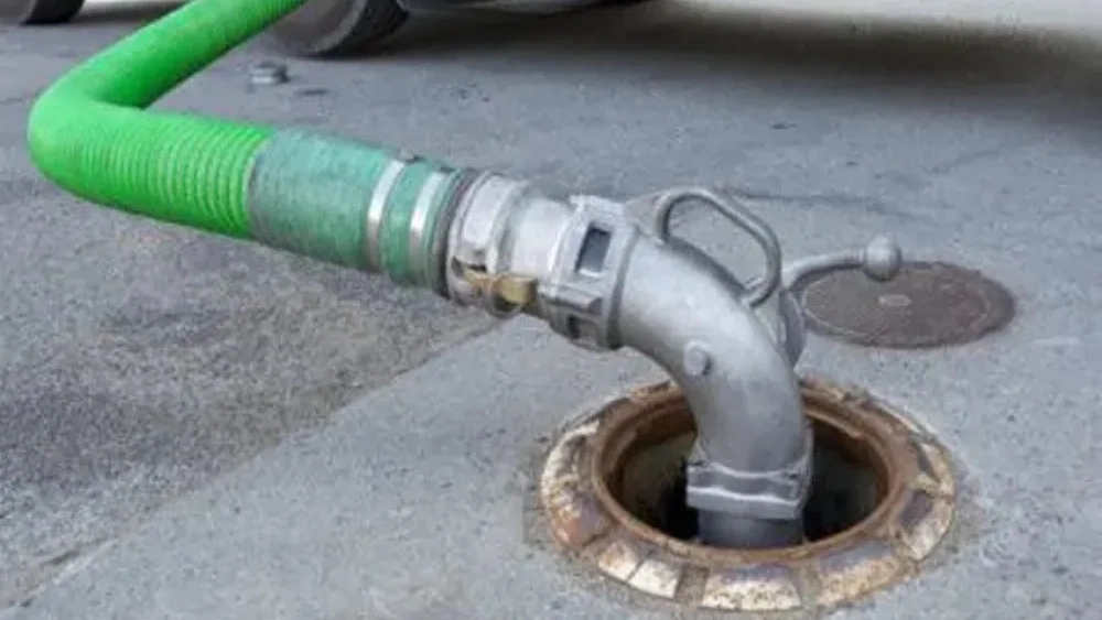 Dumping of the boarding well in Qazvin
