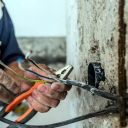 Electrification of the Shahvardi building, wiring and welding of the building in Shadgan