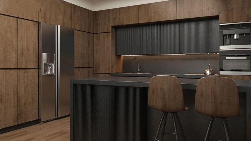 Making kitchen cabinets in Qom