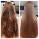 Mehtab Azizi keratin and hair restoration, protein therapy and hair botox in Rasht