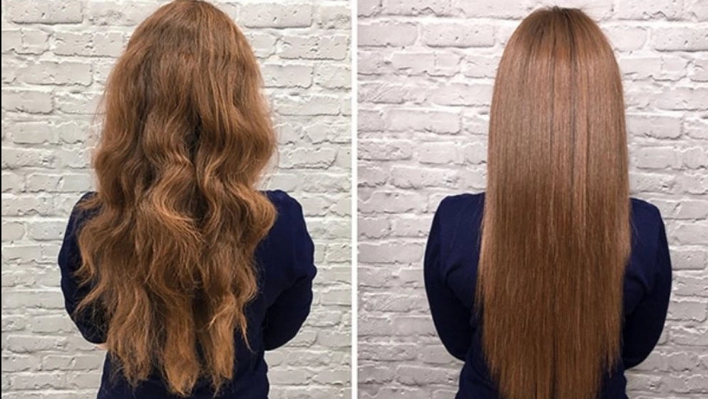 Mehtab Azizi's keratin and hair restoration services