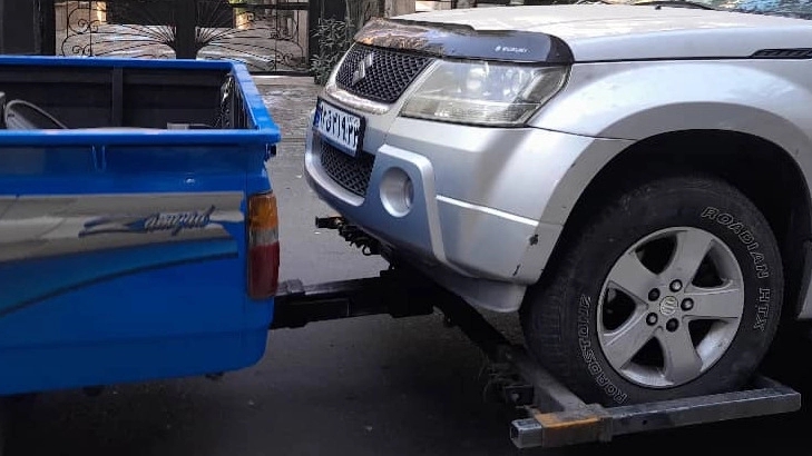 خودرو با خودروبر و یدک کش پارسا همدان
