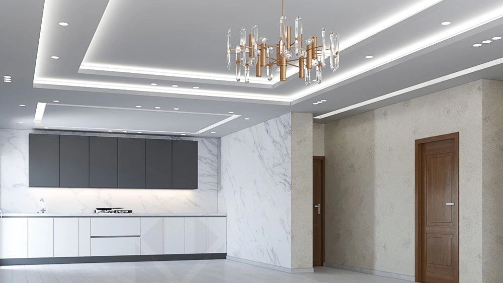 Konaf Aria, design and implementation of false ceiling in Lorestan
