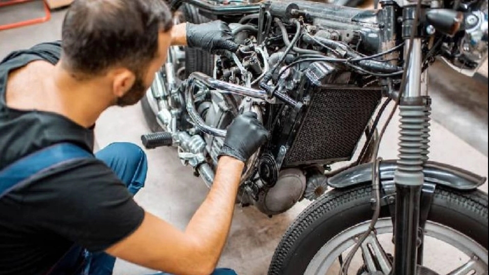 Motorcycle repair problems