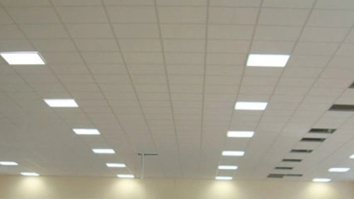 Installation of middle 60*60 false ceiling
