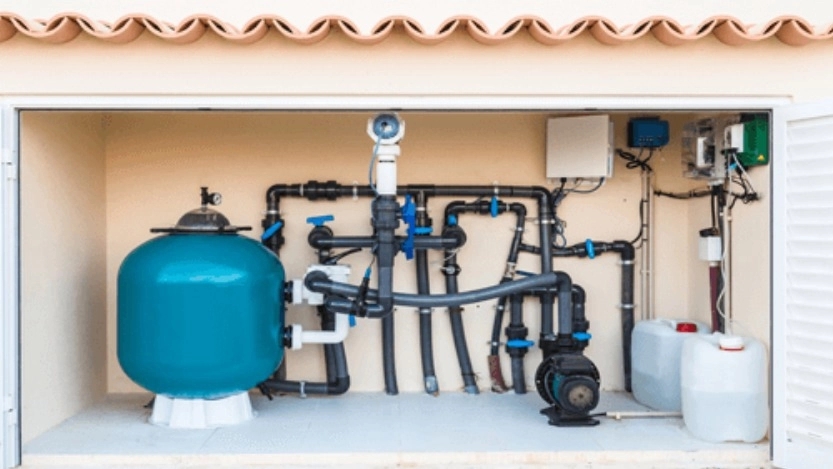 Important points in swimming pool plumbing