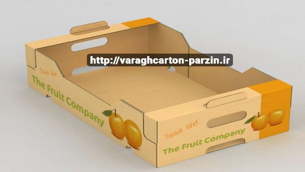 Production and sale of apple cartons in Urmia