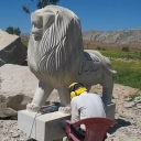 Rashid stonemasonry, construction of gravestones and lionstones in Khuzestan