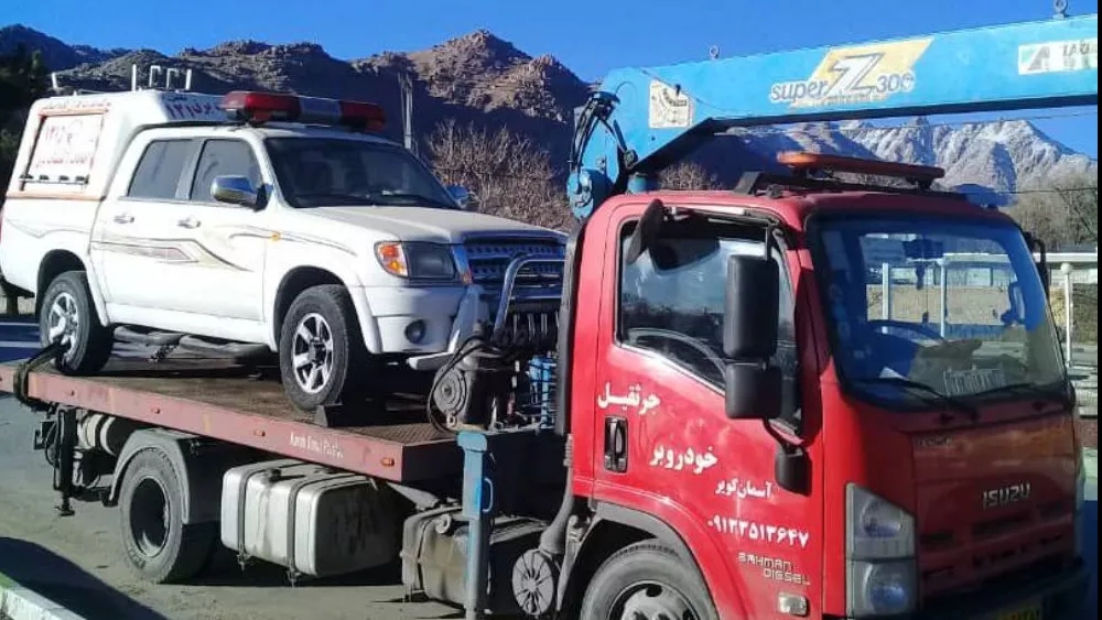 Asan Kavir car rescue and towing in Yazd