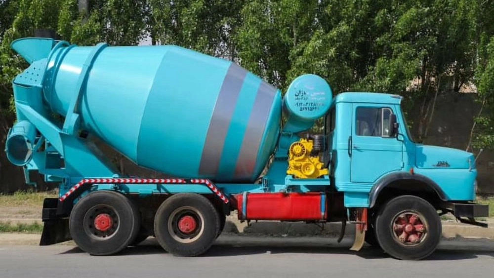 Types of concrete mixers in Tehran