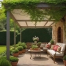 Khademi landscaping, villa garden design, construction of a gazebo fountain in the Ateshkode pool in Tehran