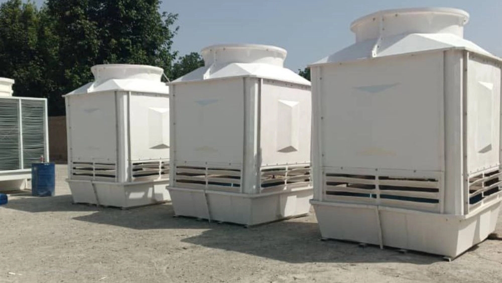 Fan Sazan, production of cooling tower in Shahryar