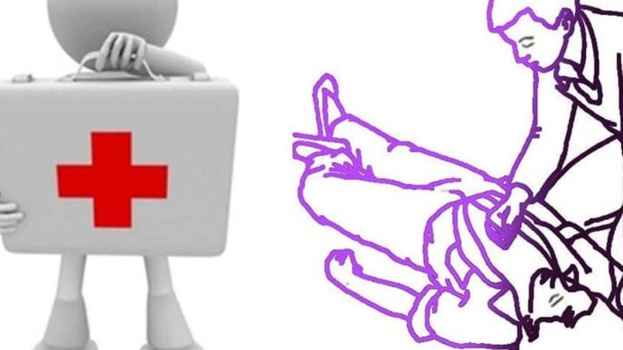 First aid in an accident