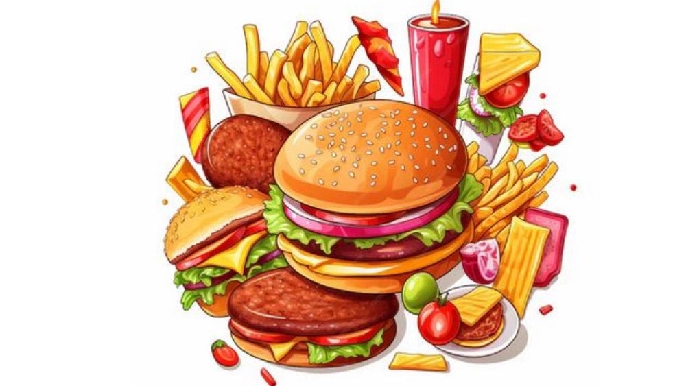 Fast food at Chek station in Yasouj