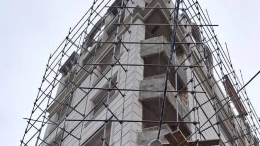 Behnam's interior decoration, implementation of building demolition and reconstruction in Tehran