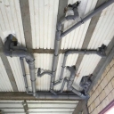 Moulai facilities, implementation of plumbing and pipe opening in Tehran
