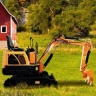 Hossein Delfan road construction machinery, rental of mini excavators and bobcats in Pasdaran, Tehran