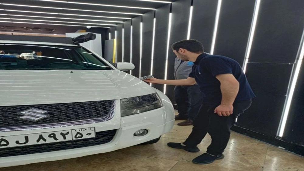 Shekarzadeh car color detection, mobile expert and car inspection in Ardabil