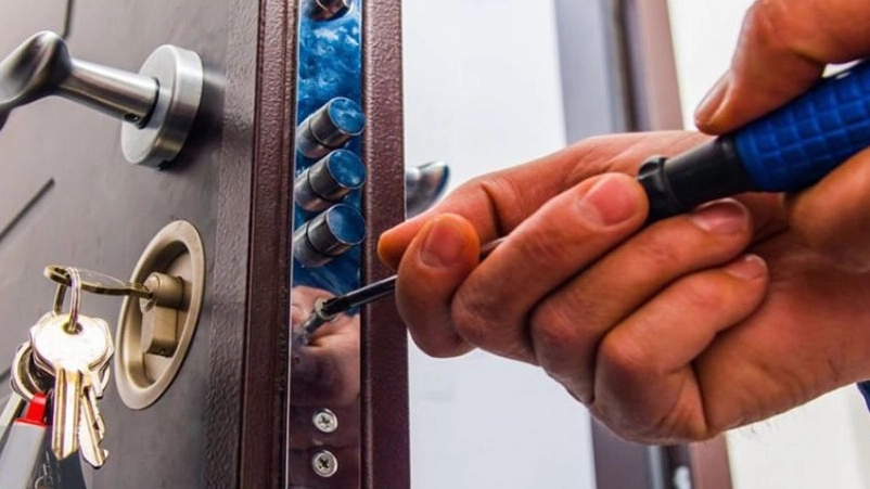 What is an anti-theft door?