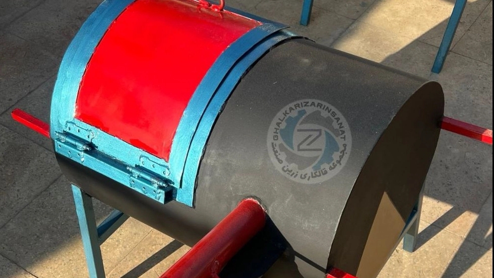 Zarin Sanat Furnace Company, aluminum melting furnace in Tehran