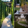 Carpenter, carpentry and landscaping of a villa in Tehran