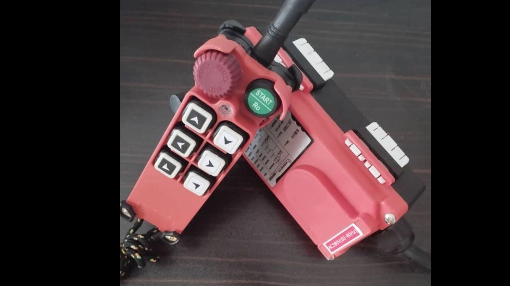 F21E1 crane control box unboxing