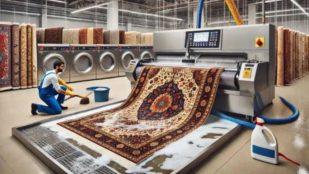 Shahravand carpet cleaning in Urmia