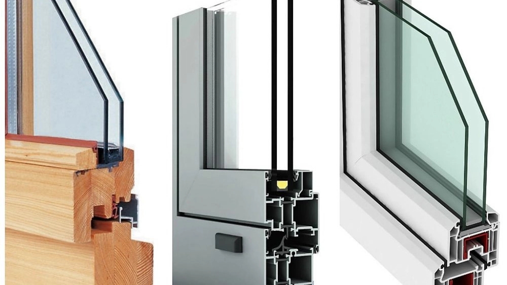 انواع پنجره‌های‌ PVC و uPVC