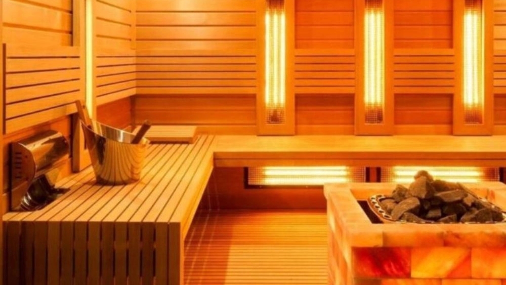 Designing the construction of a modern pool, sauna, jacuzzi in Karaj