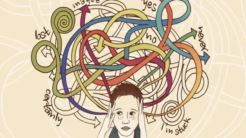 Treatment of hallucinations and mental rumination with neurotherapy