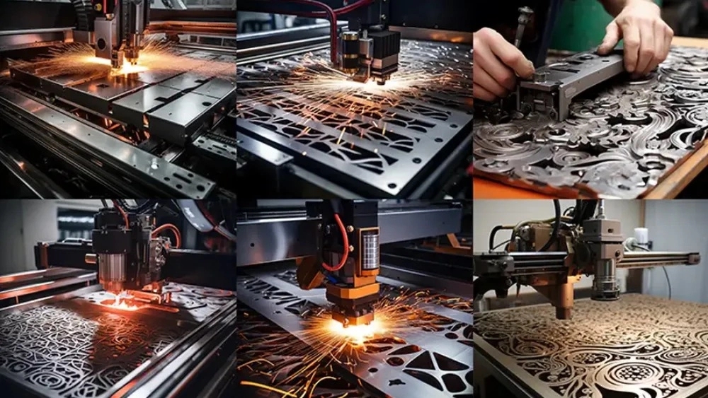 Ara Metals Industrial Group, laser cutting of galvanized iron and steel sheets in Kamalshahr Karaj
